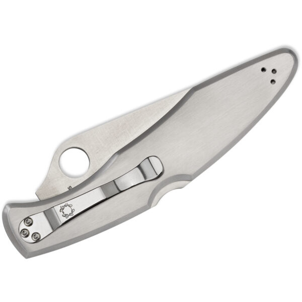 Spyderco Police Stainless Steel Folding Knife (C07S) - Image 2