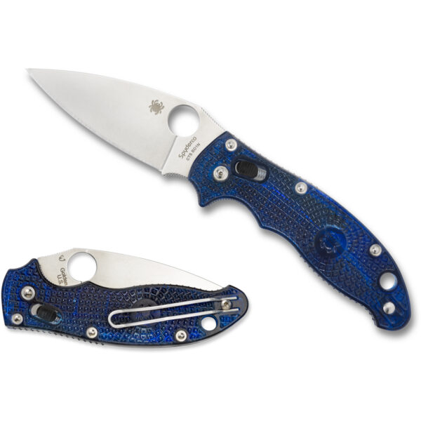 Spyderco Manix 2 Lightweight CTS-BD1N Stainless Steel Folding Knife (C101PBL2) - Image 2