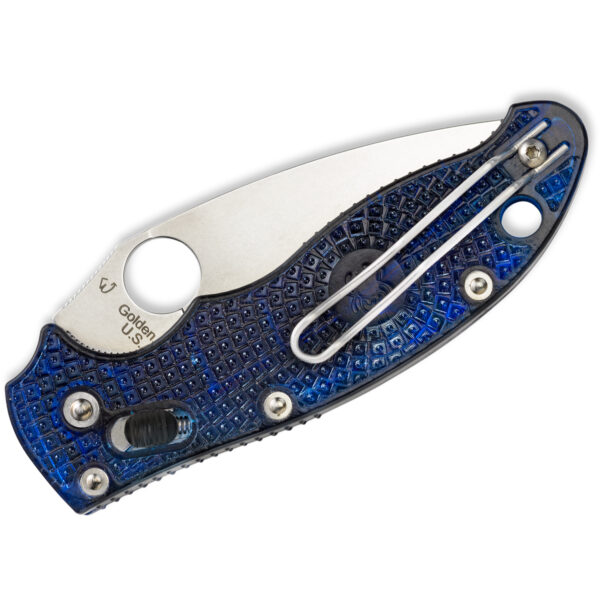 Spyderco Manix 2 Lightweight CTS-BD1N Stainless Steel Folding Knife (C101PBL2) - Image 3
