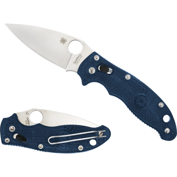 Spyderco Manix 2 Lightweight CPM-S110V Stainless Steel Folding Knife (C101PDBL2) - Image 3