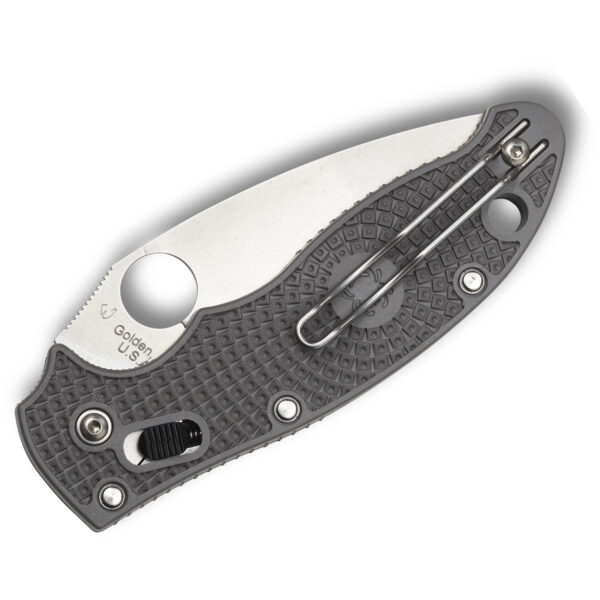 Spyderco Manix 2 Lightweight Maxamet Tool Steel Folding Knife (C101PGY2) - Image 2