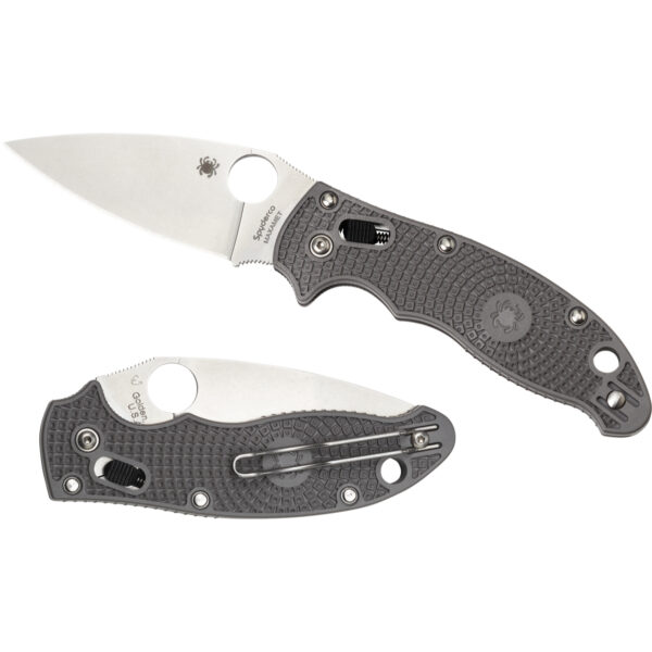 Spyderco Manix 2 Lightweight Maxamet Tool Steel Folding Knife (C101PGY2) - Image 3