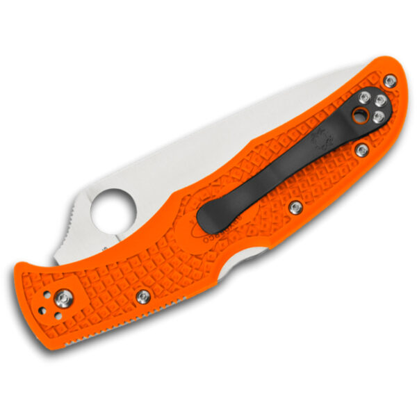 Spyderco Endura 4 Lightweight Folding Knife (C10FPOR) - Image 2