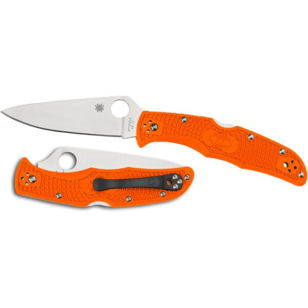 Spyderco Endura 4 Lightweight Folding Knife (C10FPOR) - Image 3
