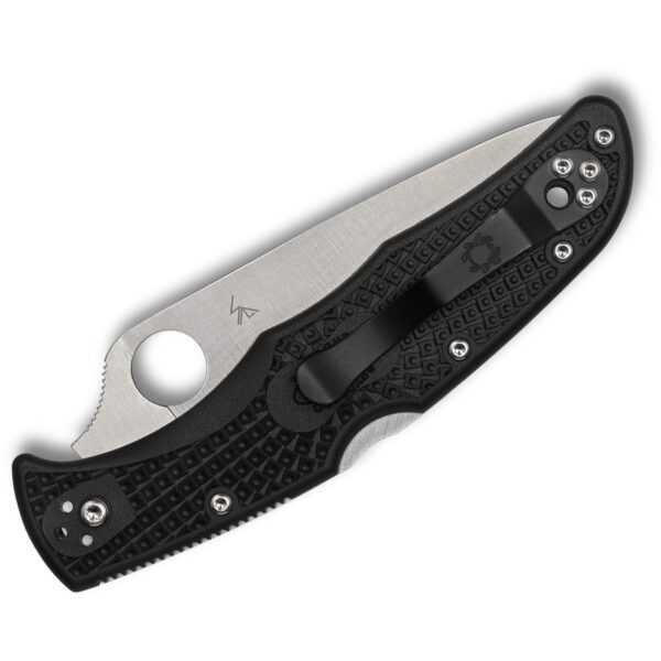 Spyderco Endura 4 Thin Red Line Folding Knife (C10FPSBKRD) - Image 2