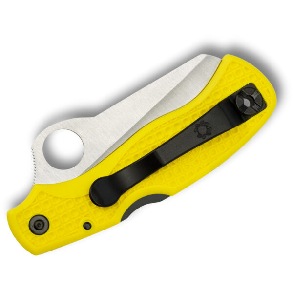 Spyderco Saver Salt H-1 Stainless Steel Folding Knife (C118SYL) - Image 2