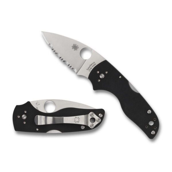 Spyderco Lil' Native Back Lock Folding Knife (C230MBGS) - Image 3