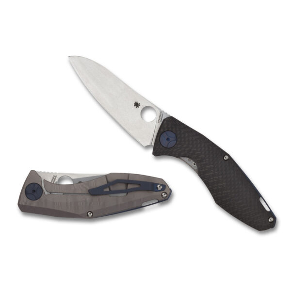 Spyderco Dmitry Sinkevich Drunken Folding Knife (C235CFTIP) - Image 3