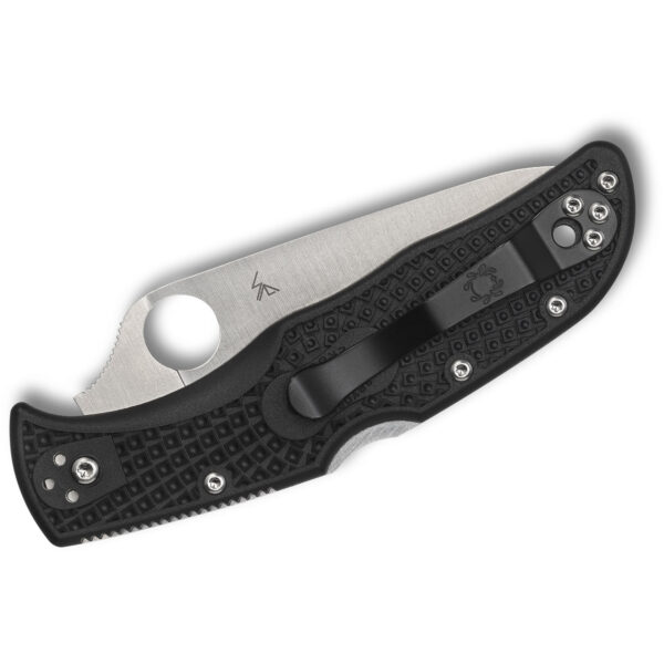 Spyderco Endela Lightweight Thin Red Line Folding Knife (C243FPSBKRD) - Image 2