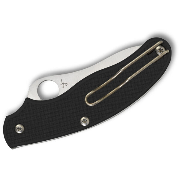 Spyderco UK Penknife Drop Point Folding Knife (C94PBK3) - Image 2