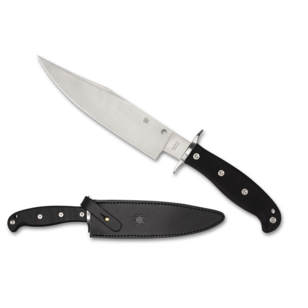 Spyderco Sal Glesser Respect Bowie Knife Fixed Blade (FB44GP) - Image 2