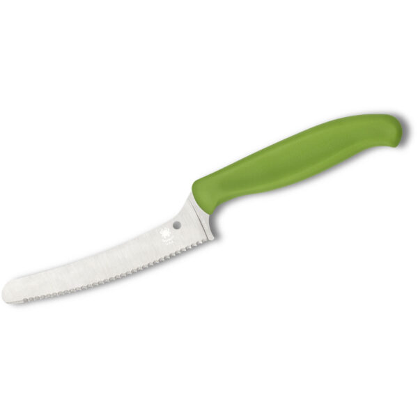 Spyderco Z-Cut Offset Kitchen Knife Fixed Blade (K13SGN)
