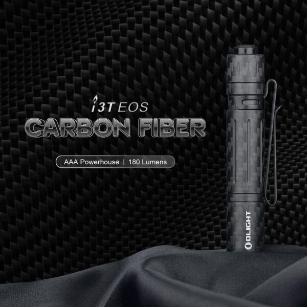Olight i3T EOS Carbon Fiber Flashlight