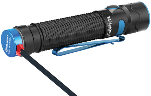 Olight Warrior Mini 2 Rechargeable LED Flashlight, Black