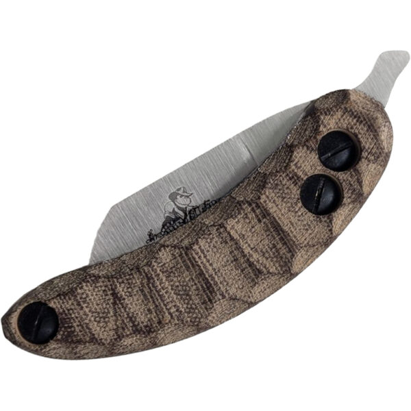 Woods Monkey Modular Banana Peel Friction Folder Rich Brown Handles