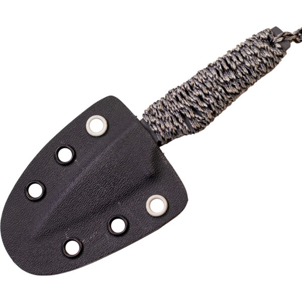 Jackalope Knives Goblin Neck Knive with Cord Wrapped Handle in sheath
