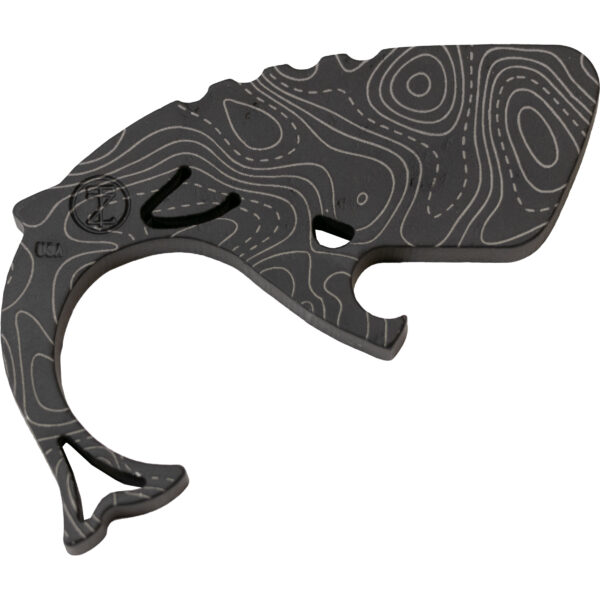 Tietz Custom Design V3 Moby Whaler Bottle Opener (Topo Black)