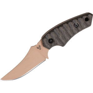 Jackalope Jenglot sheathed in a custom-formed black Kydex sheath with UltiClip attachment, showcasing secure retention and EDC-ready design.