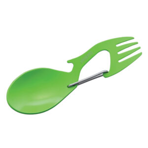 Kershaw Ration Spoon, Bottle Opener, Fork and Carbiner (1140GRN)
