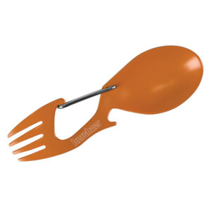 Kershaw Ration Spoon, Bottle Opener, Fork and Carbiner (1140OR)