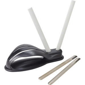 Spyderco Guantlet Premium Ceramic Sharpening System, CBN Rods, Fine Grit (603FCBN)