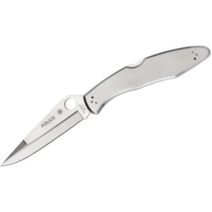 Spyderco Police Stainless Steel Folding Knife (C07P)