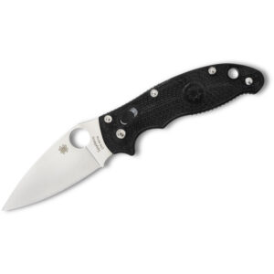 Spyderco Manix 2 Lightweight CTS-BD1N Stainless Steel Folding Knife (C101PBK2)