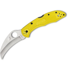 Spyderco Tasman Salt 2 H-1 Stainless Steel Folding Knife (C106PYL2)