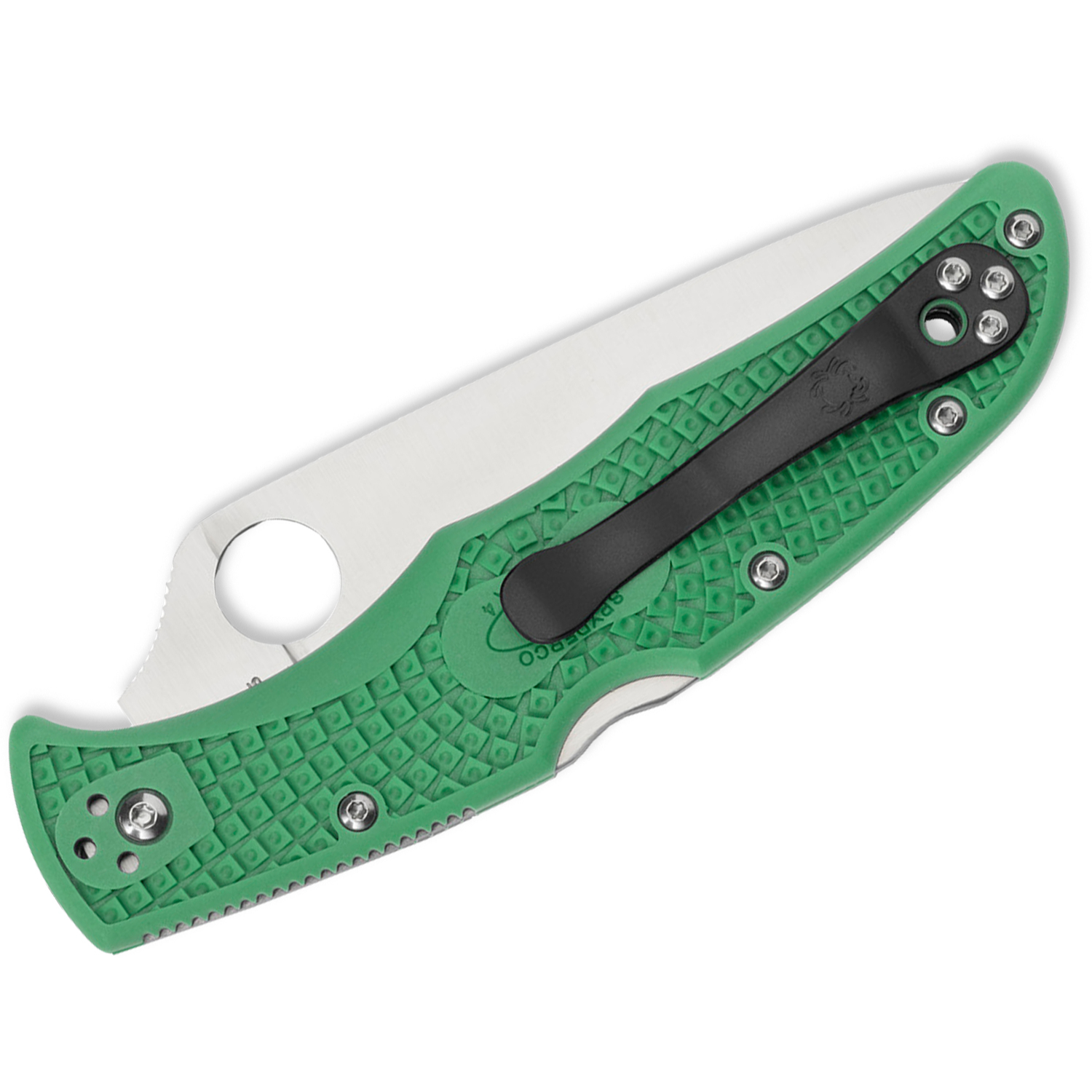 Spyderco Endura 4 Lightweight Folding Knife (C10FPGR) - Image 2