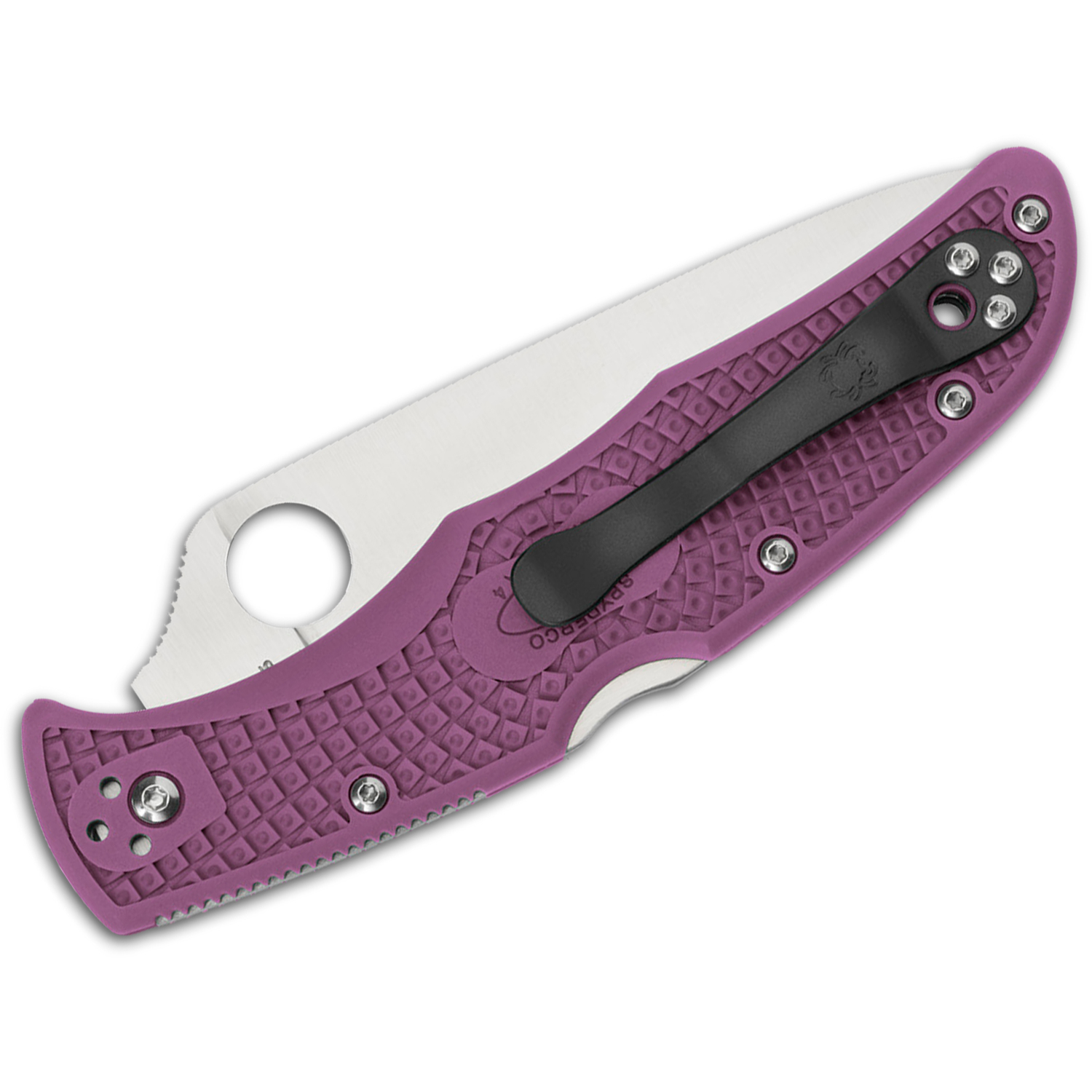 Spyderco Endura 4 Lightweight Folding Knife (C10FPPR) - Image 2