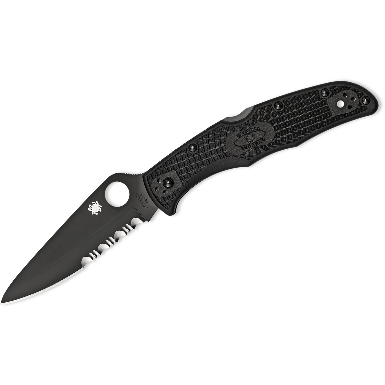 Spyderco Endura 4 Lightweight Folding Knife (C10PSBBK)