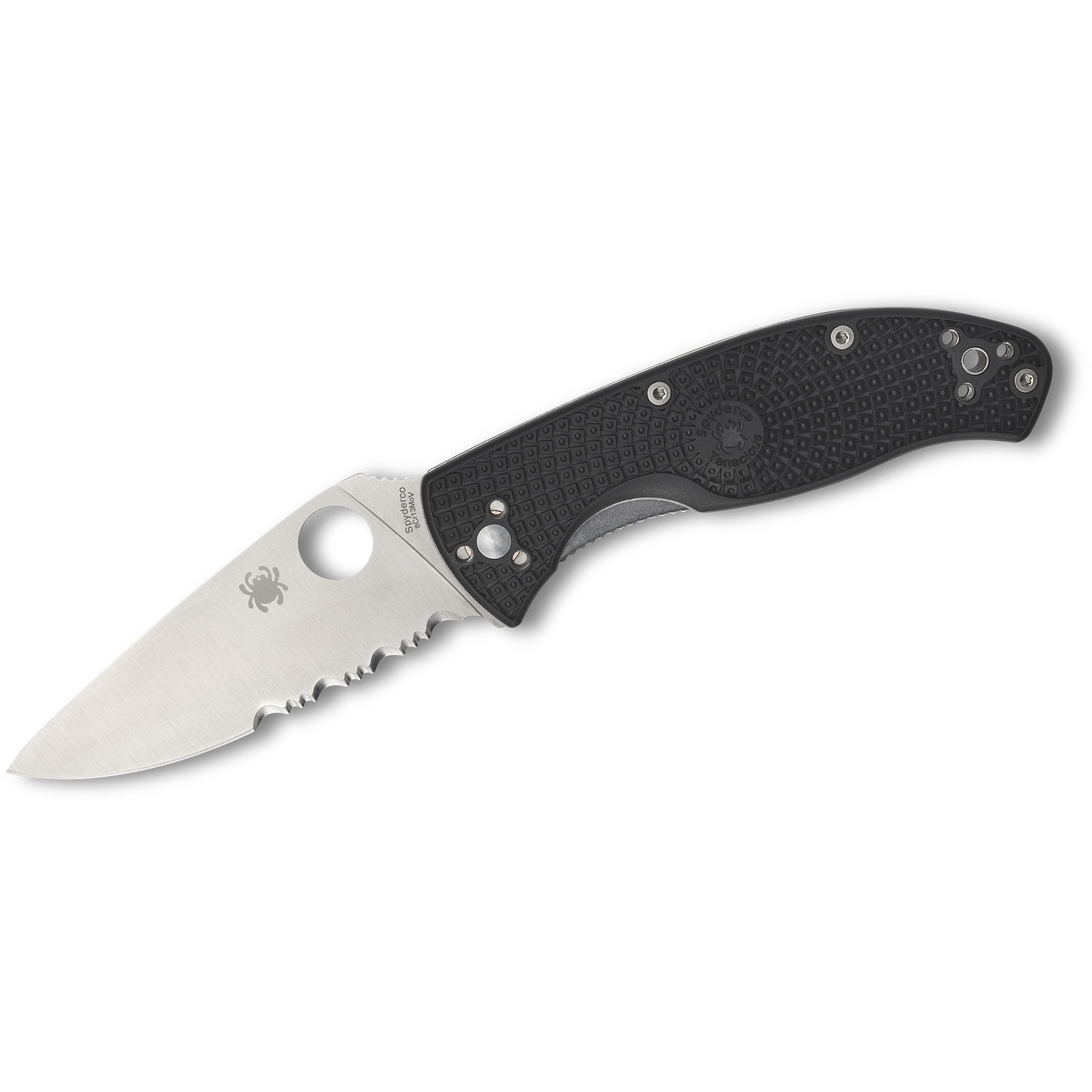 Spyderco Lightweight Tenacious Folding Knife (C122PSBK)