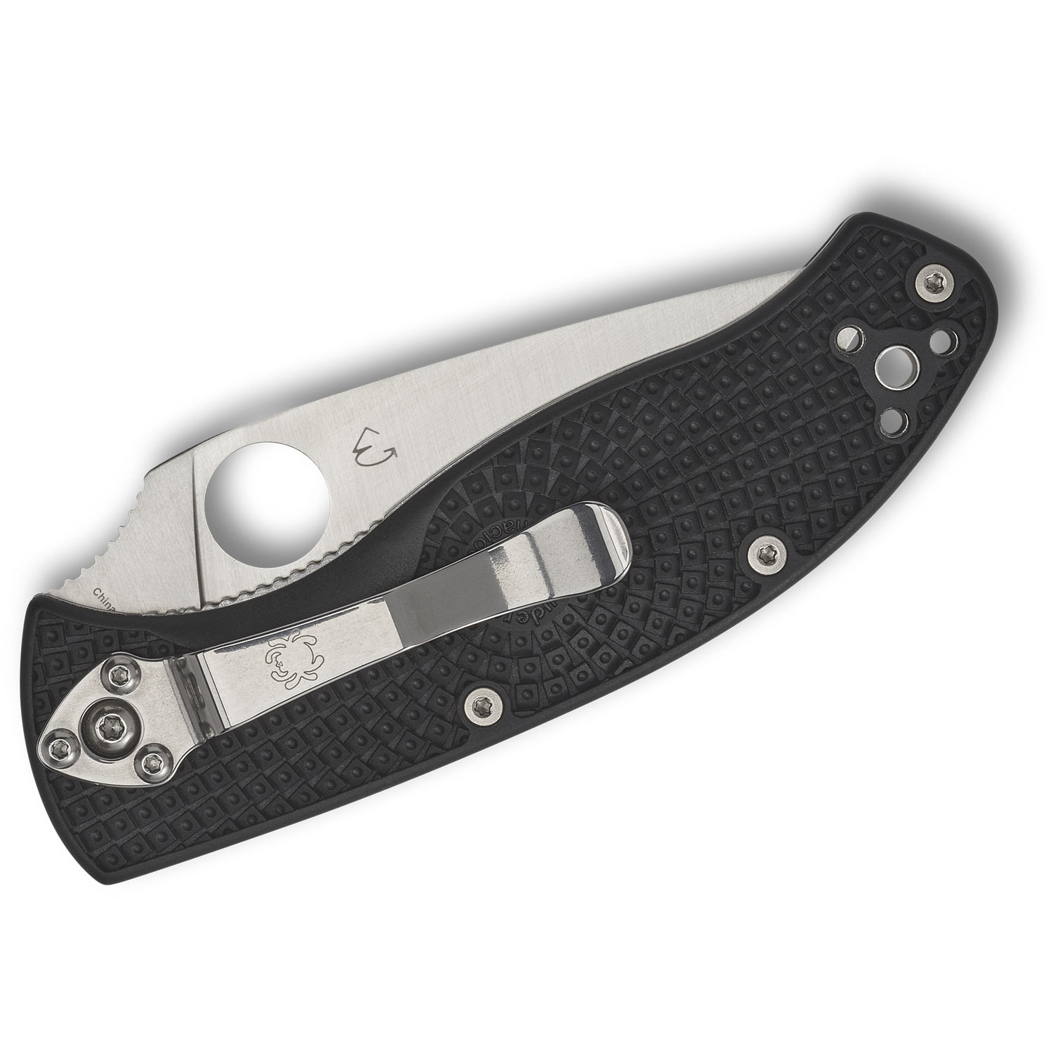 Spyderco Lightweight Tenacious Folding Knife (C122PSBK) - Image 2