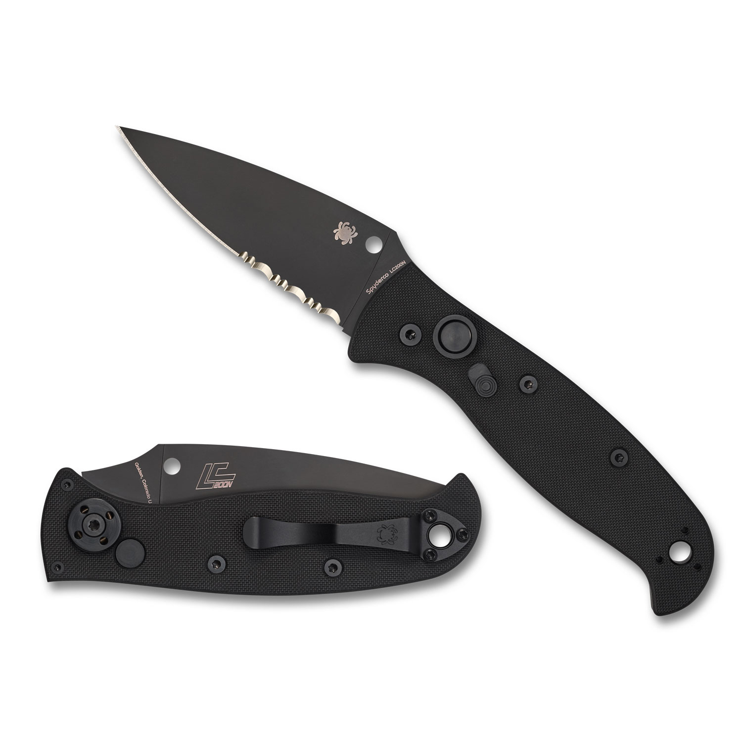 Spyderco Autonomy 2 Automatic Folding Knife (C165GPSBBK2) - Image 3