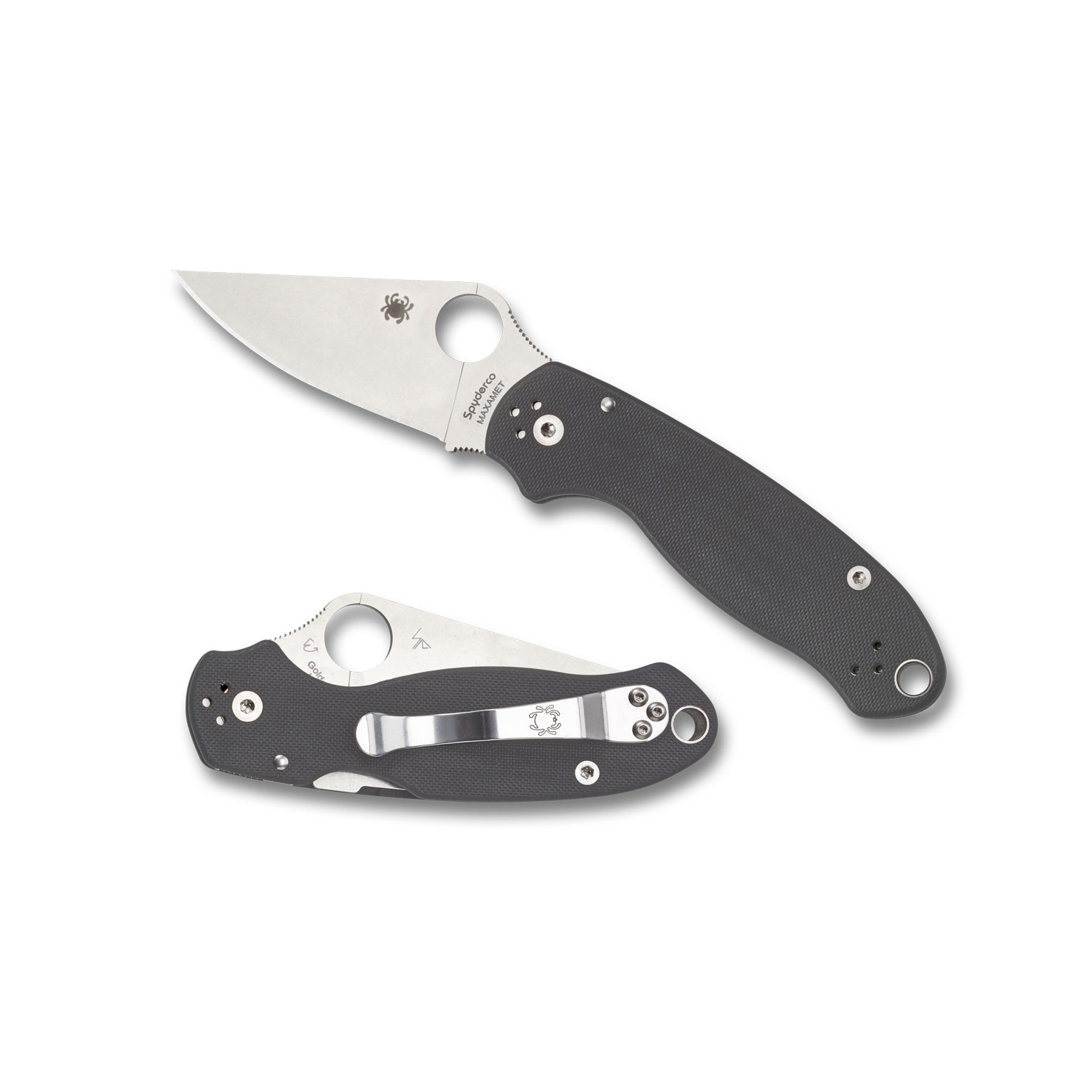 Spyderco Para 3 Maxamet Folding Knife (C223GPDGY) - Image 3