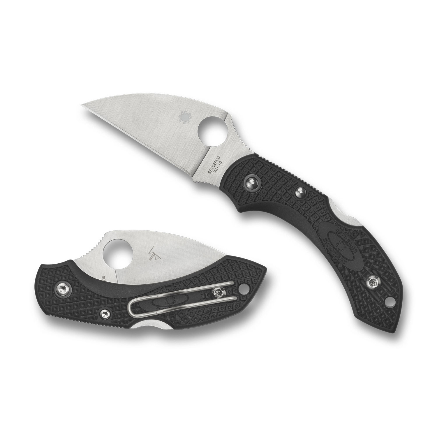 Spyderco Dragonfly 2 Wharncliffe Folding Knife (C28FPWCBK2) - Image 3