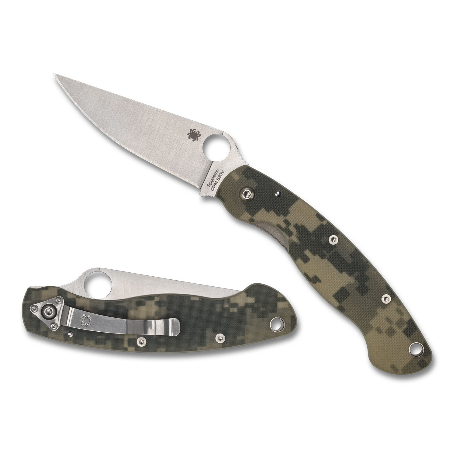 Spyderco Military Folding Knife (C36GPCMO) - Image 3