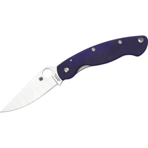 Spyderco Military Folding Knife (C36GPDBL)