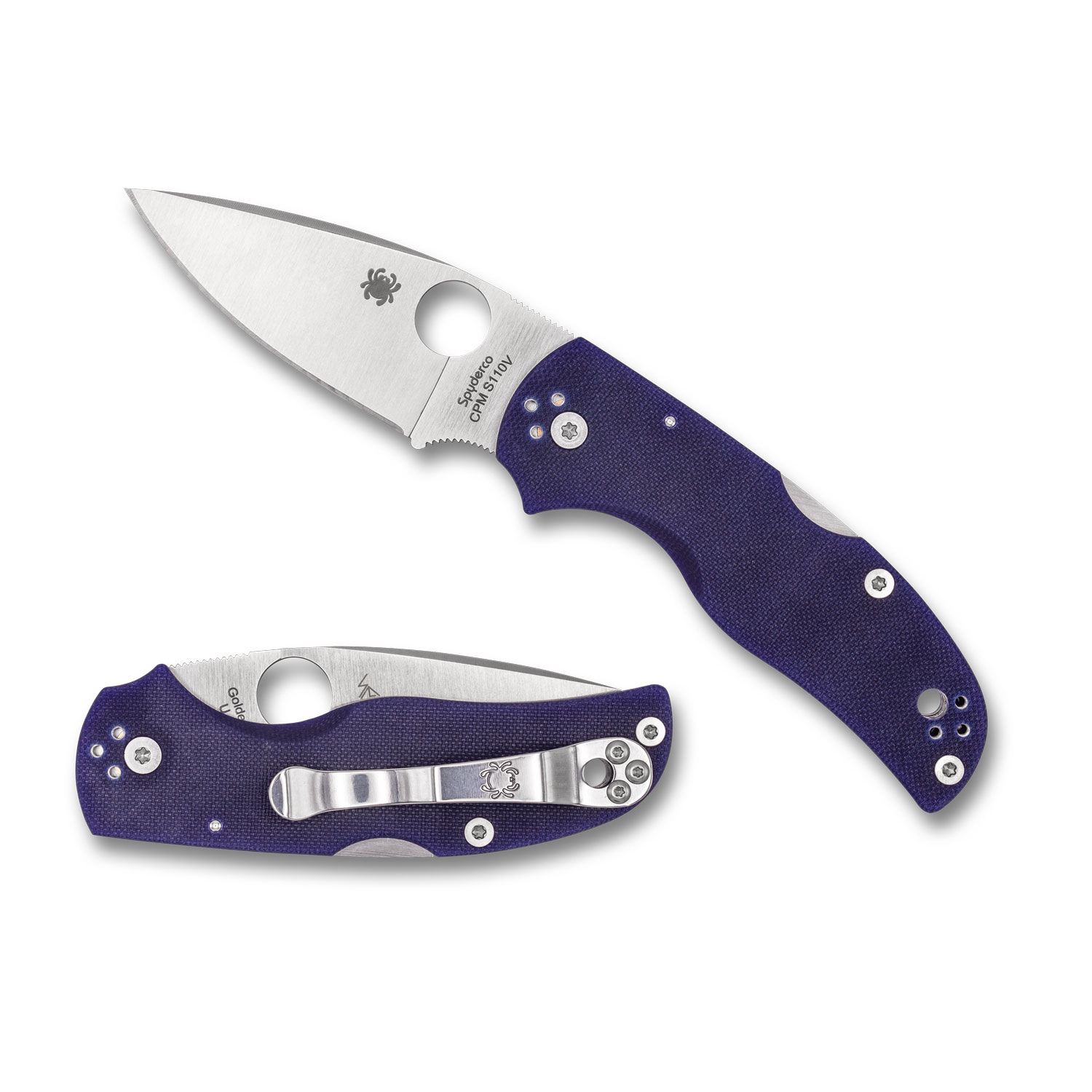 Spyderco Native 5 Folding Knife (C41GPDBL5) - Image 3