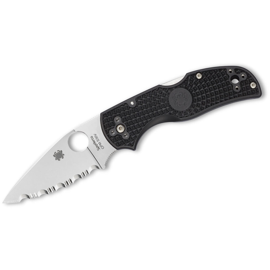 Spyderco Native 5 Salt Folding Knife (C41SBK5)