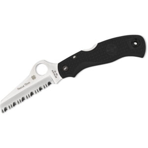 Spyderco Rescue 79mm Folding Knife (C45SBK)