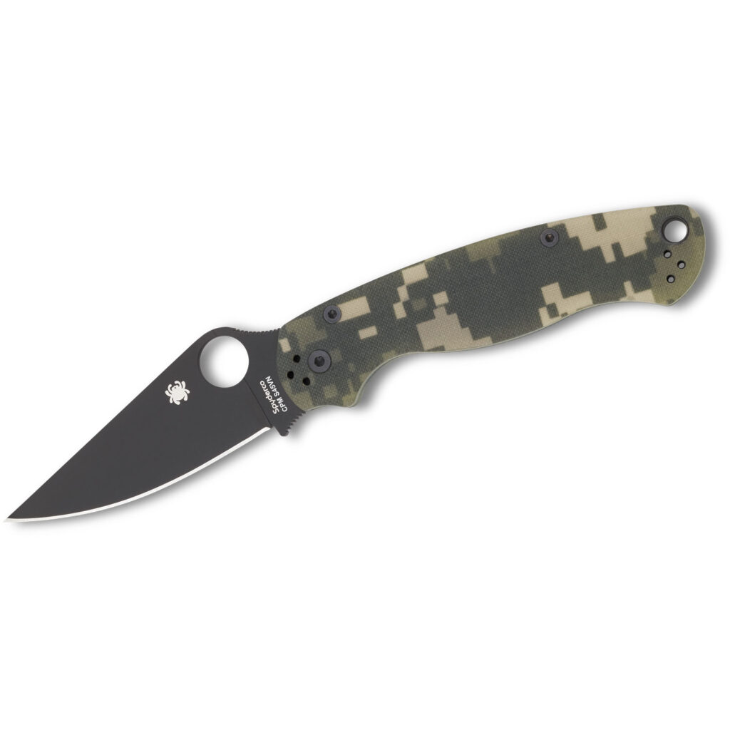Spyderco Paramilitary 2 Folding Knife (C81GPCMOBK2)