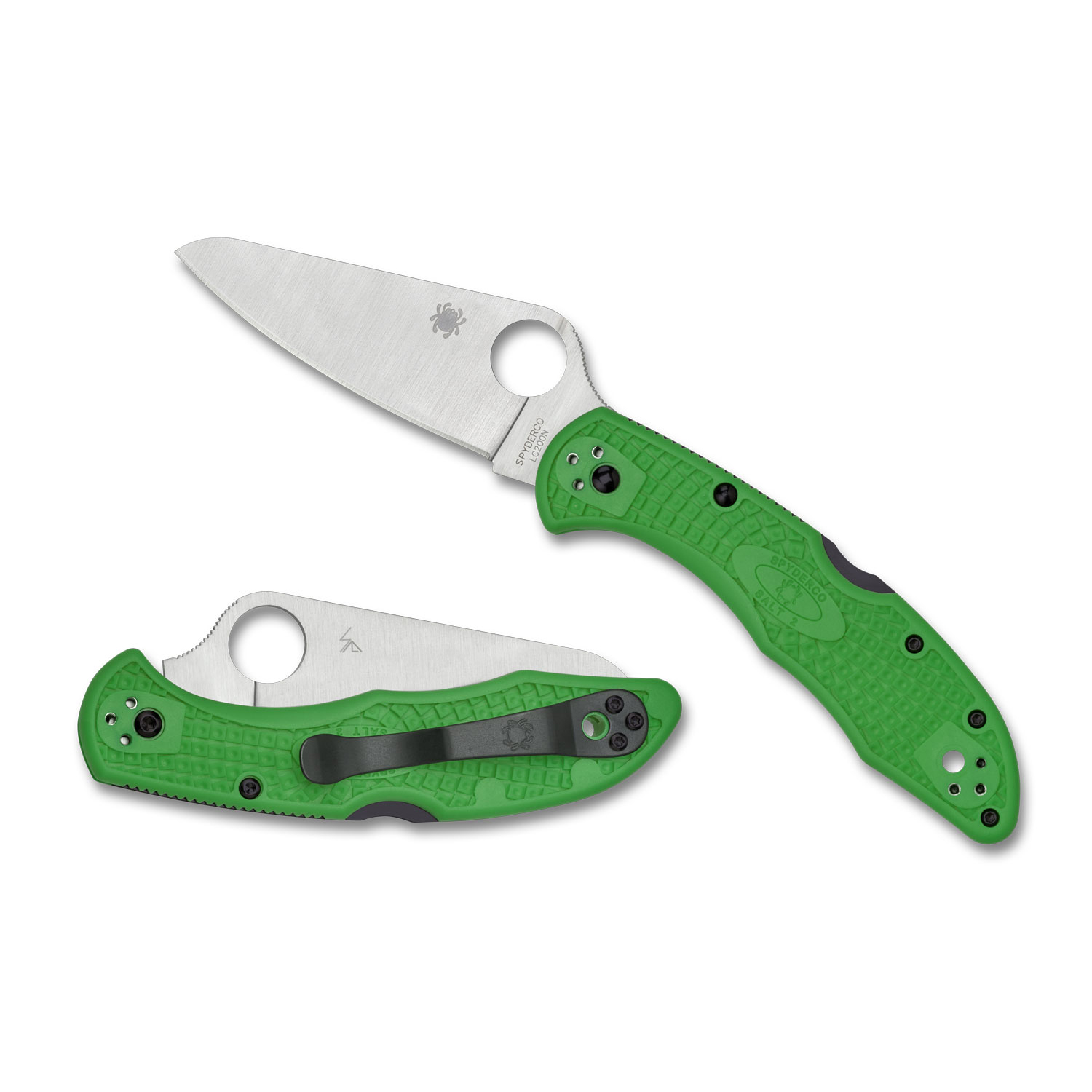 Spyderco Salt 2 Folding Knife (C88FPGR2) - Image 3