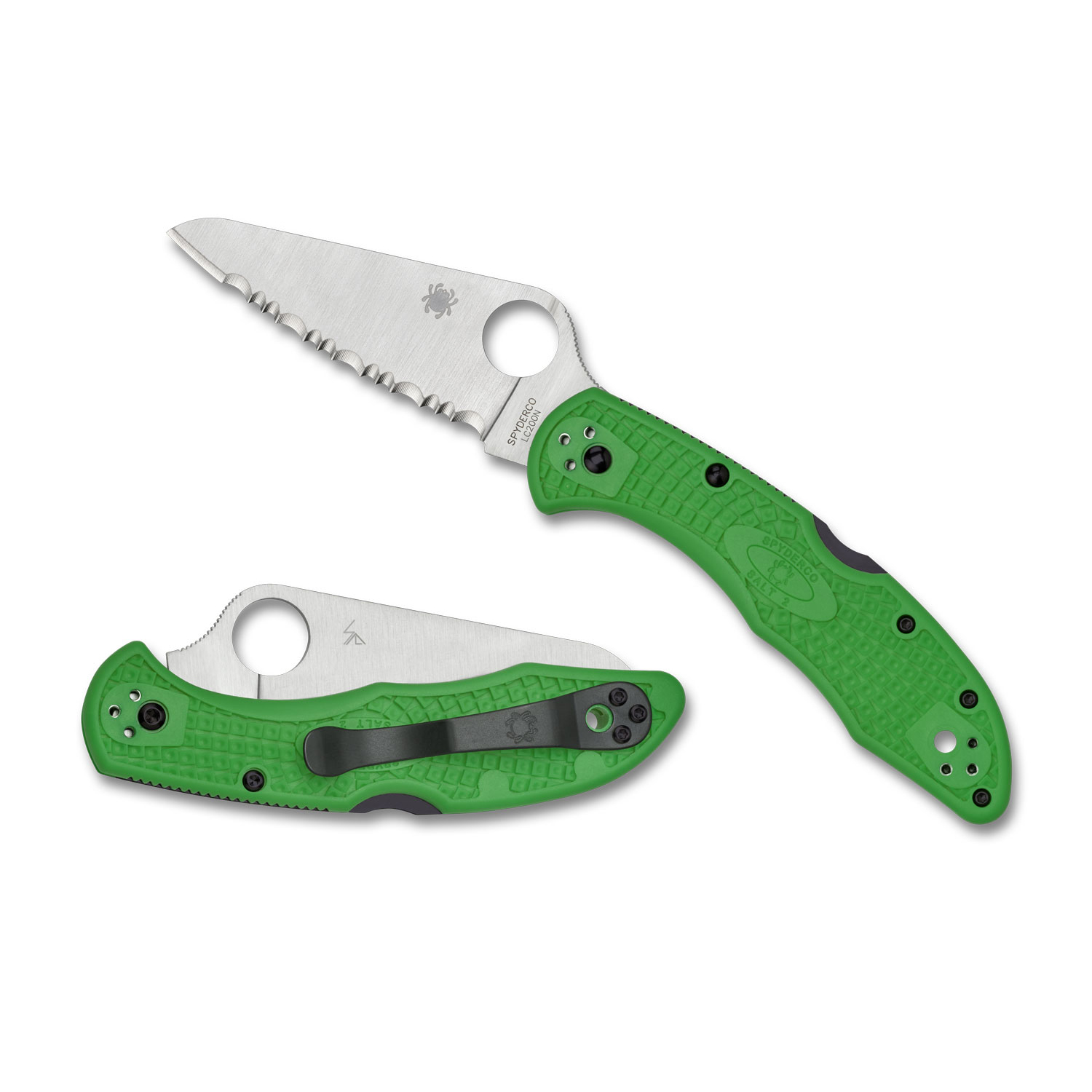 Spyderco Salt 2 Folding Knife (C88FSGR2) - Image 3