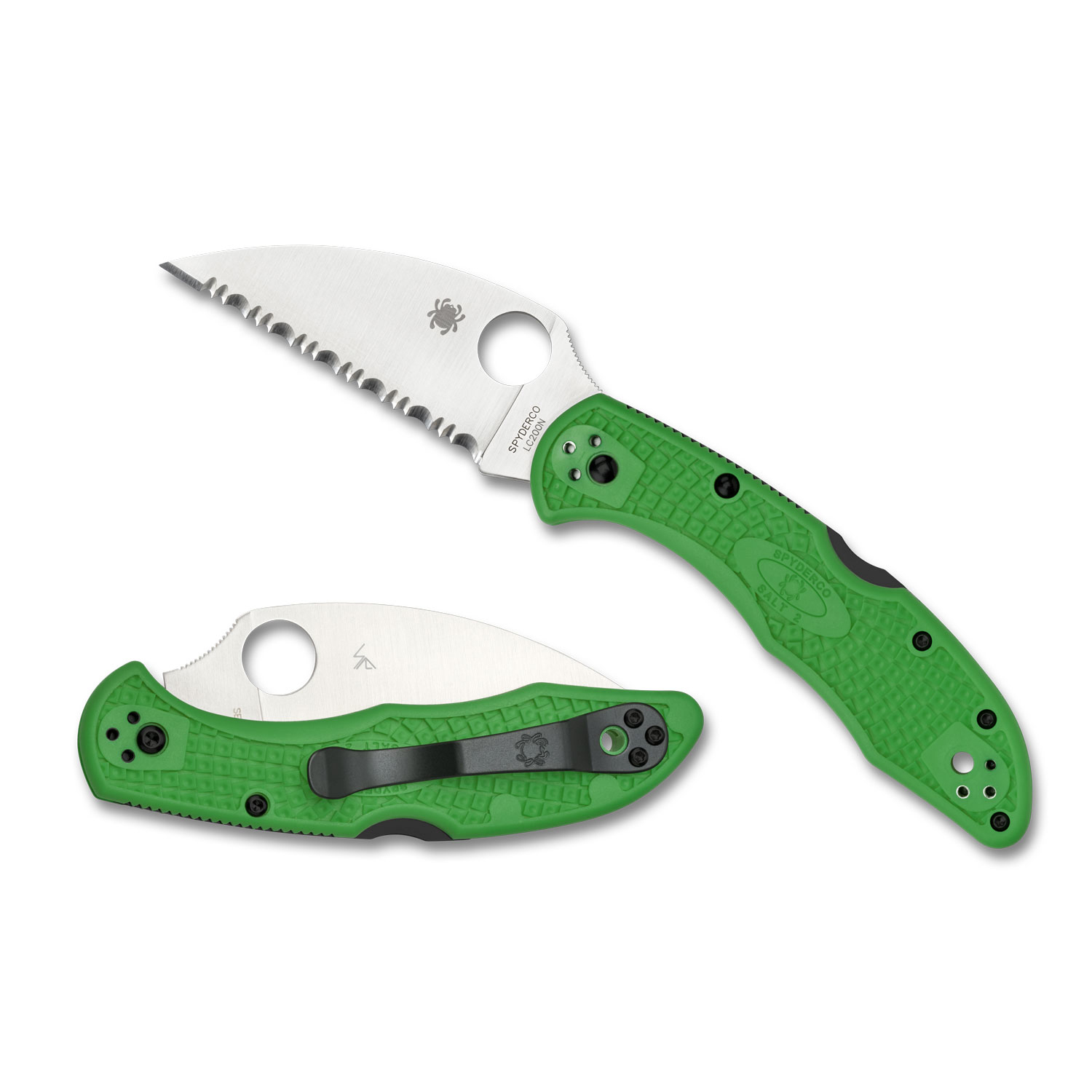 Spyderco Salt 2 Folding Knife (C88FSWCGR2) - Image 3