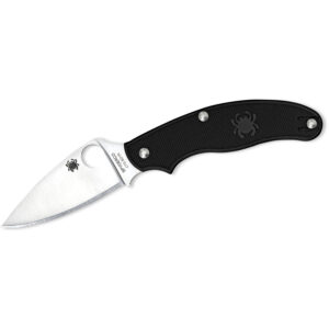 Spyderco UK Penknife Leaf Blade Folding Knife (C94PBK)