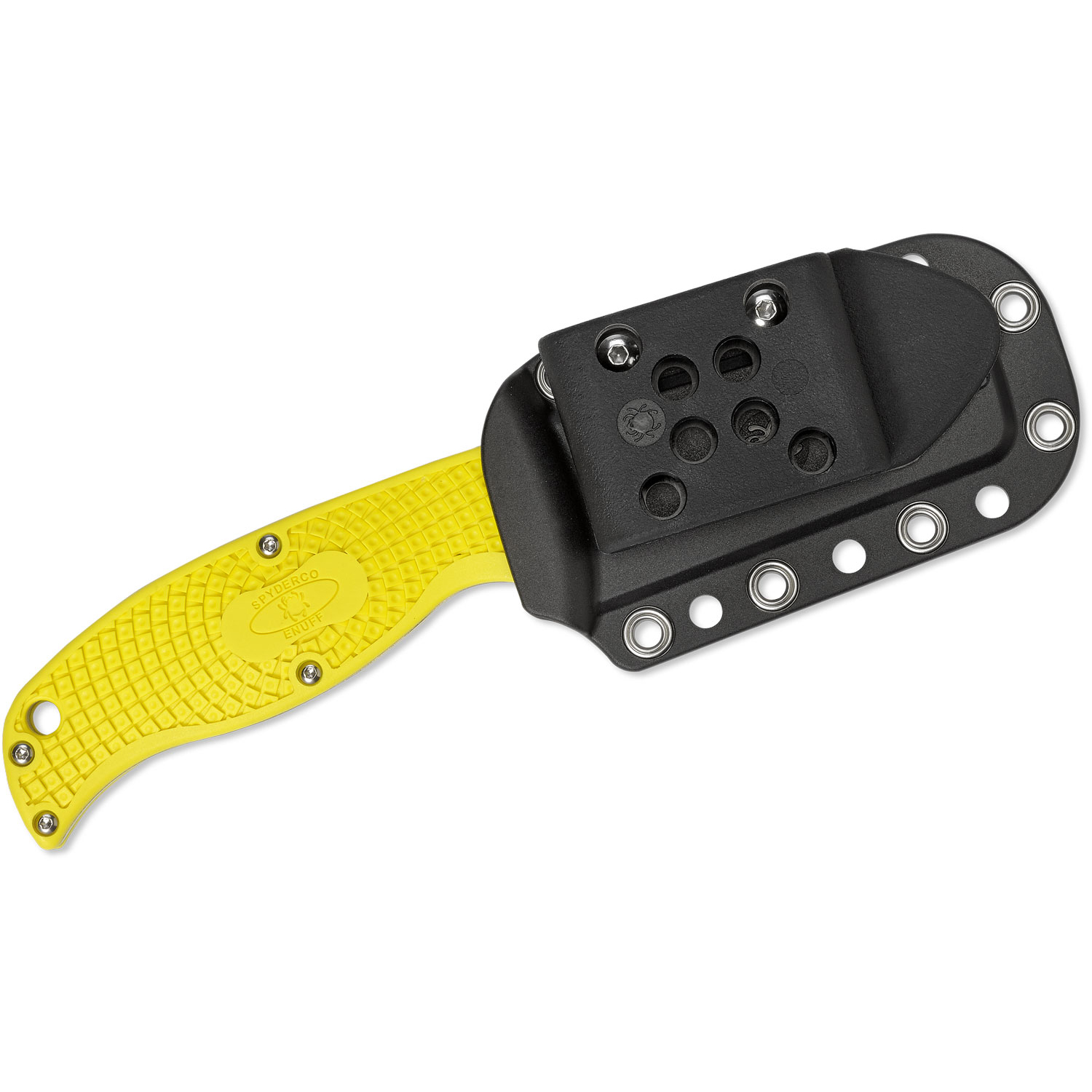 Spyderco Enuff Sheepsfoot Fixed Blade (FB31SYL) - Image 2