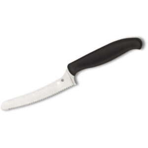 Spyderco Z-Cut Offset Kitchen Knife Fixed Blade (K13SBK)