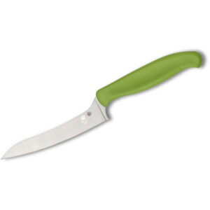 Spyderco Z-Cut Offset Kitchen Knife Fixed Blade (K14PGN)