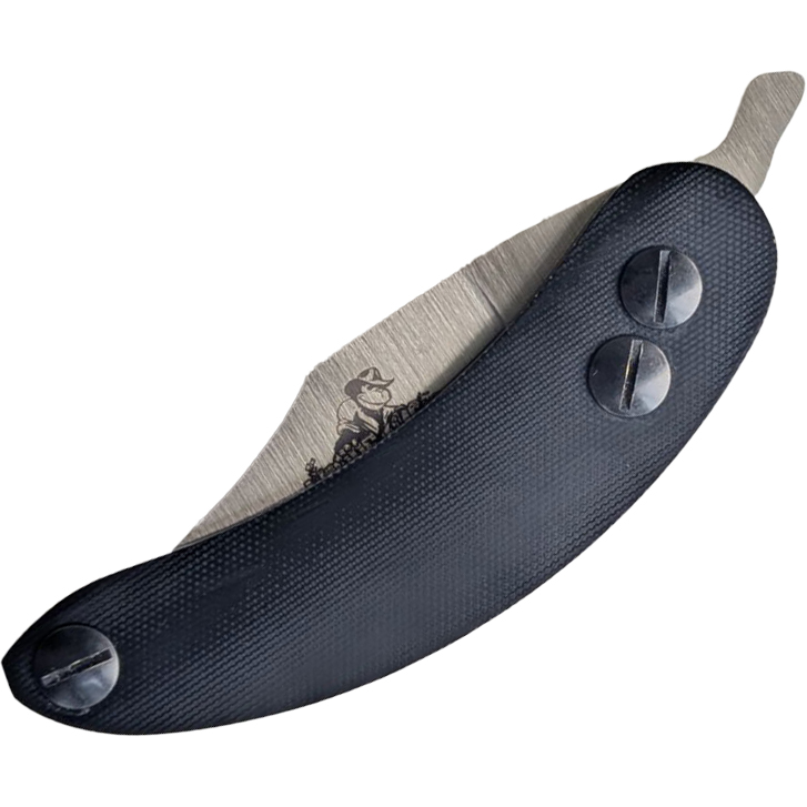 Woods Monkey Modular Banana Peel Friction Folder Black G10 Handles